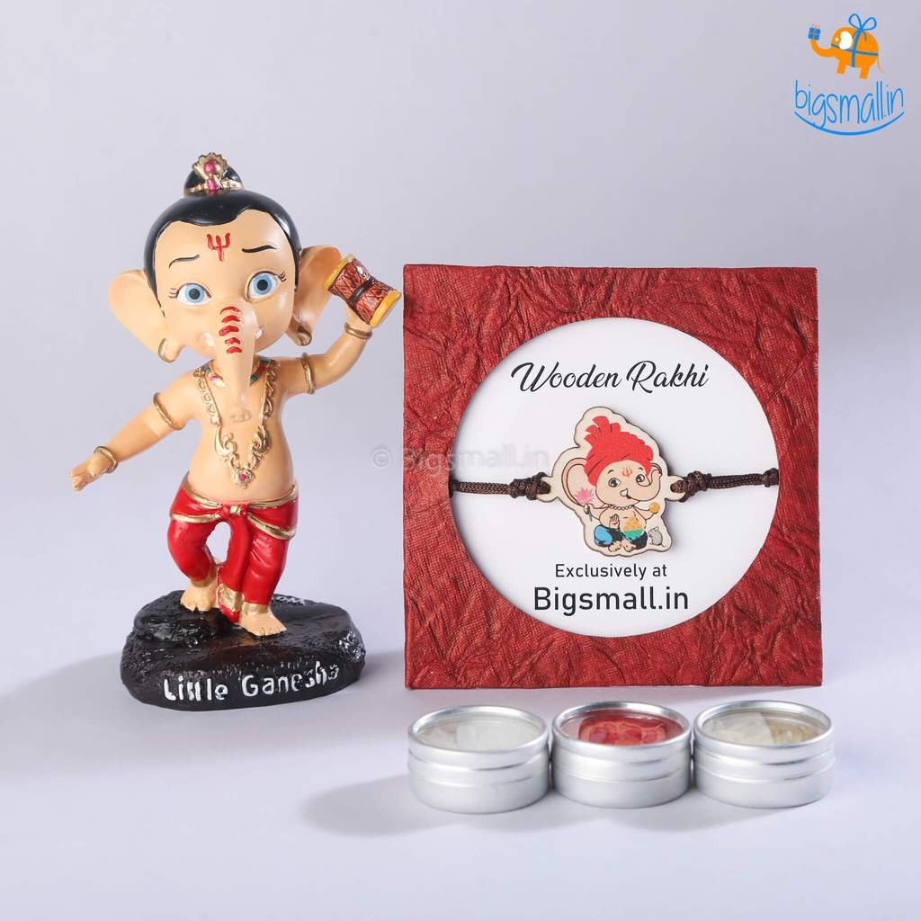 Ganesha Rakhi Gift Set