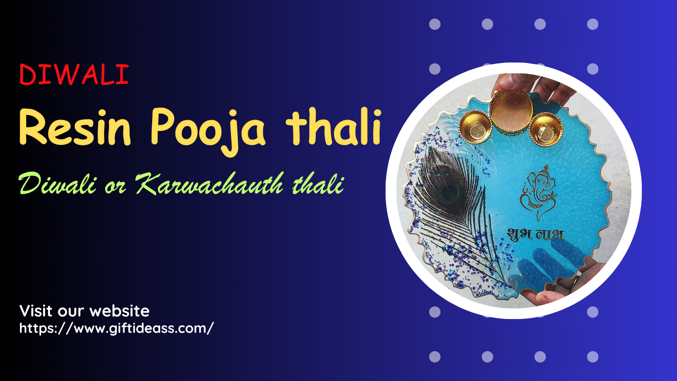 Diwali or Karwachauth thali