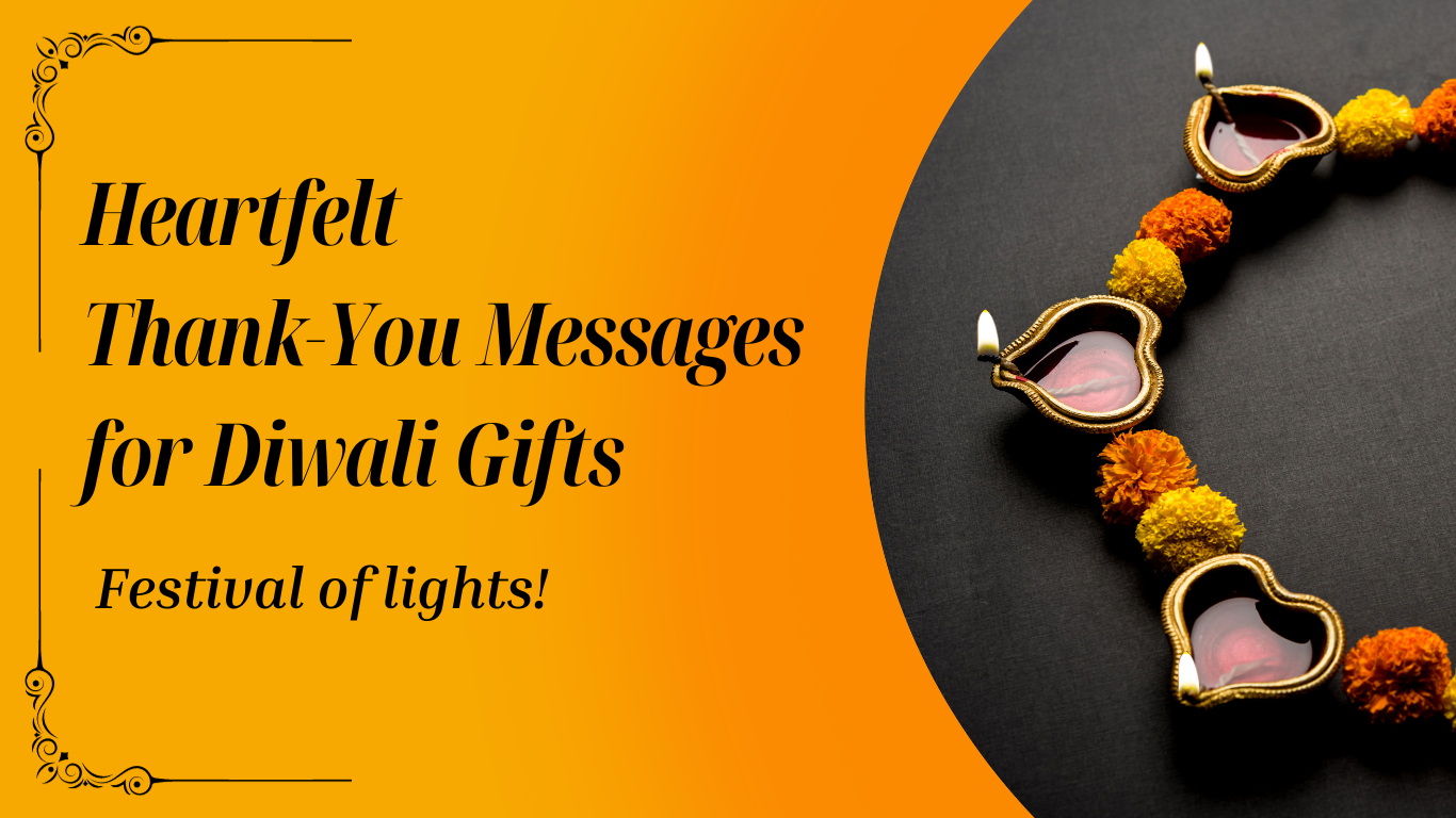 Thank You Messages for Diwali Gifts