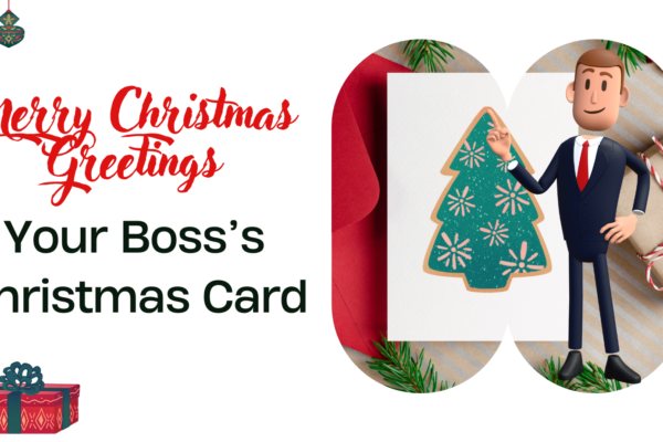 Boss Christmas Card