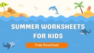 summer worksheets for kids