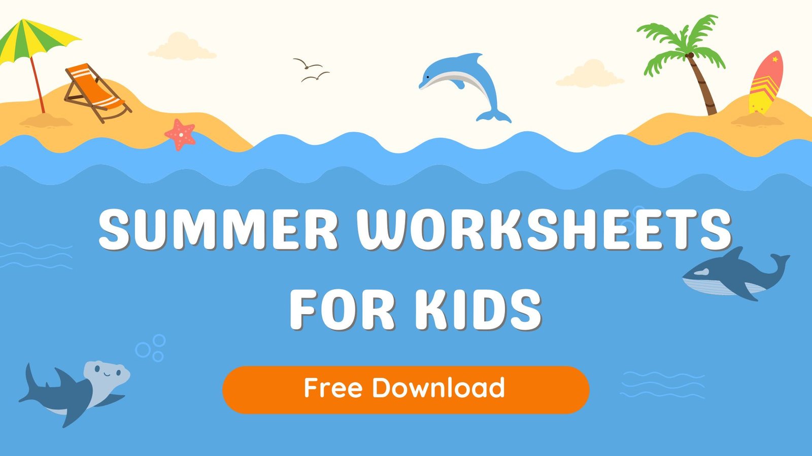 Free Summer Worksheets For Kids