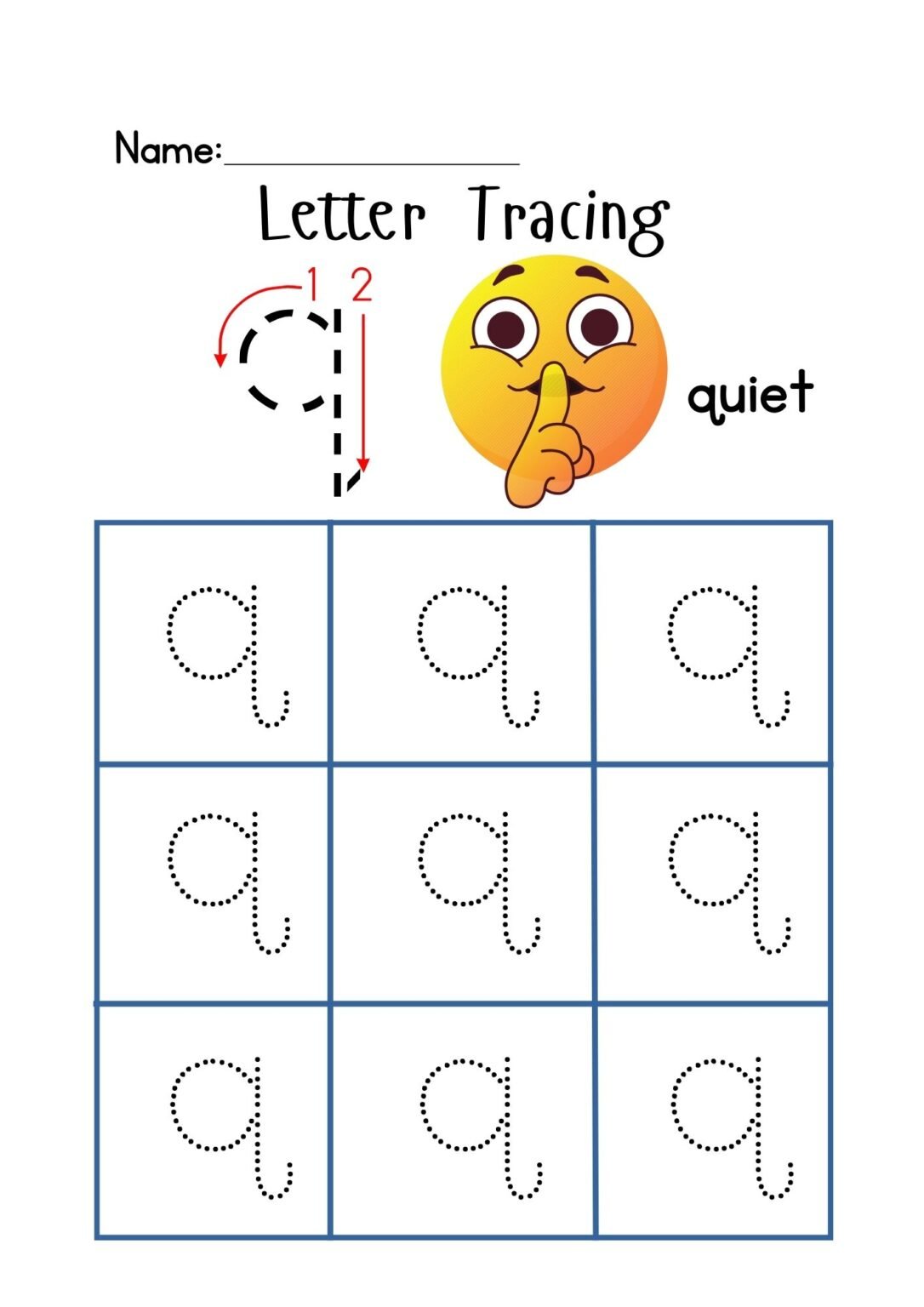 Lowercase Letter Tracing Worksheets Free Printable for Kids (26 Pages