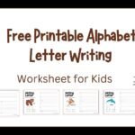 Free Printable Alphabet Letter Writing Worksheets