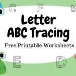 Letter ABC Tracing Worksheet