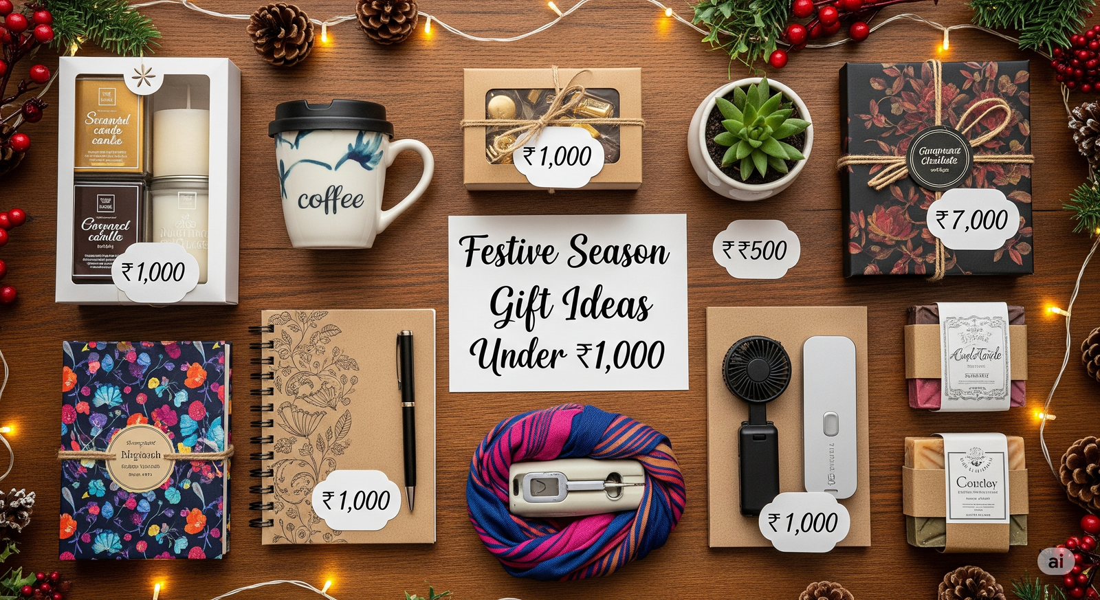 Festive Season Gift Ideas Under ₹1,000