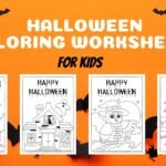 halloween Coloring Worksheets