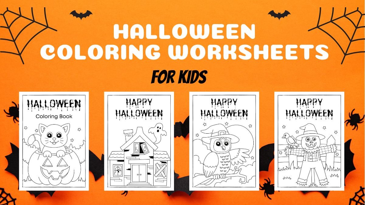 halloween Coloring Worksheets