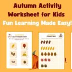 Autumn Activity Worksheet for Kids