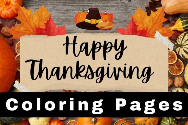 Thanksgiving Coloring Pages