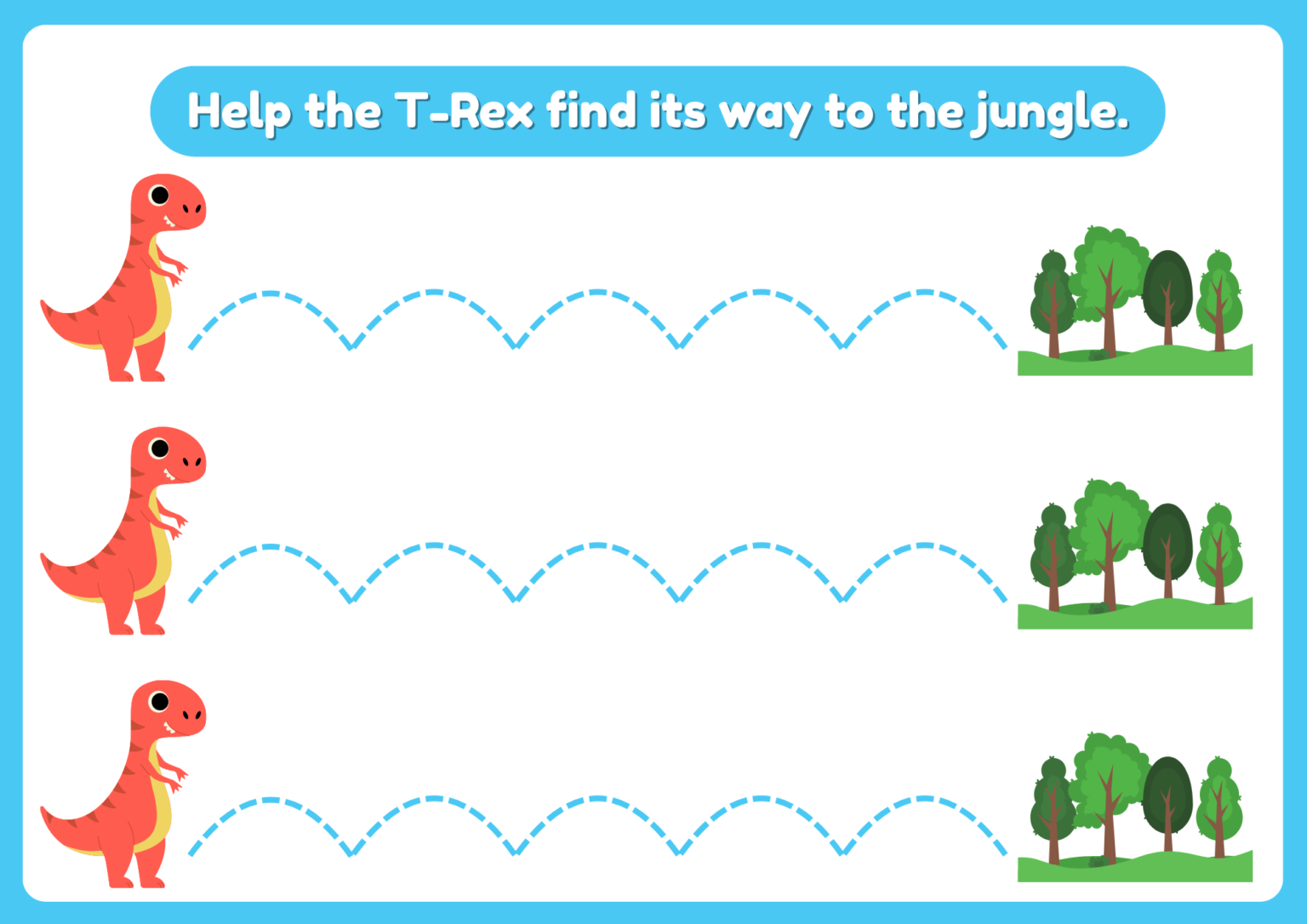 Free Tracing Handwriting Practice Worksheets for Kids & Beginners ...