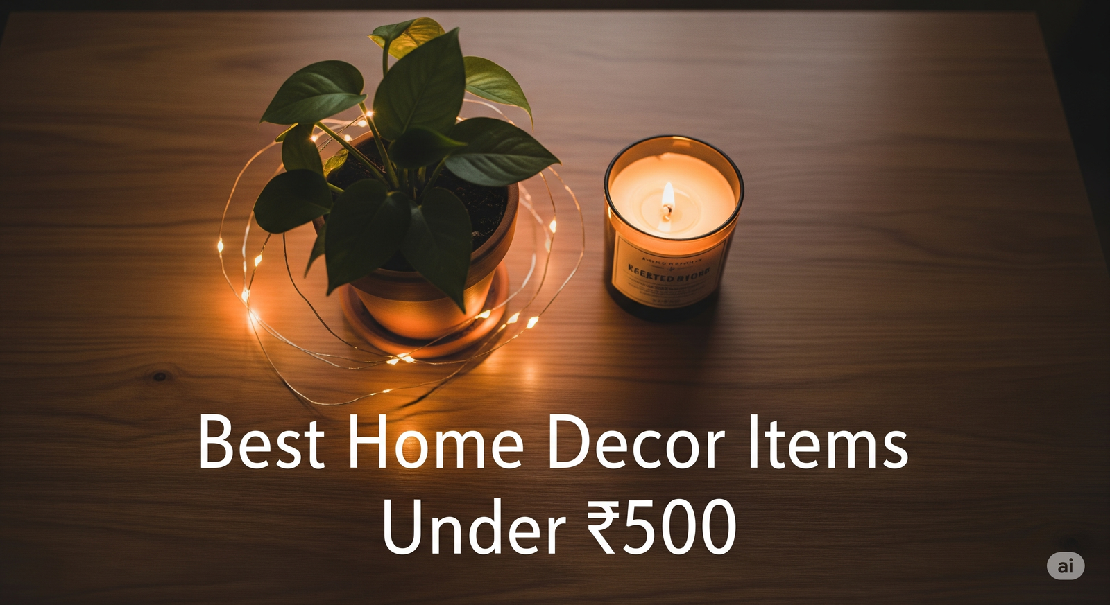 Best Home Decor Items Under ₹500