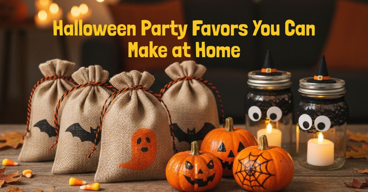 Halloween Party Favors You Can Make at Home
