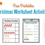 Christmas Worksheet Activities for kids