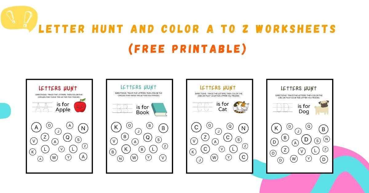 Letter Hunt and Color