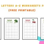 Tracing Letters A-z Worksheets for Kids