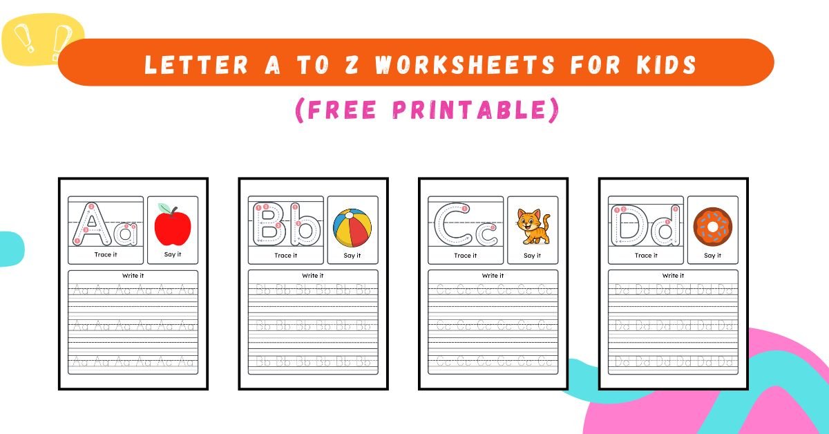 Alphabet Worksheets